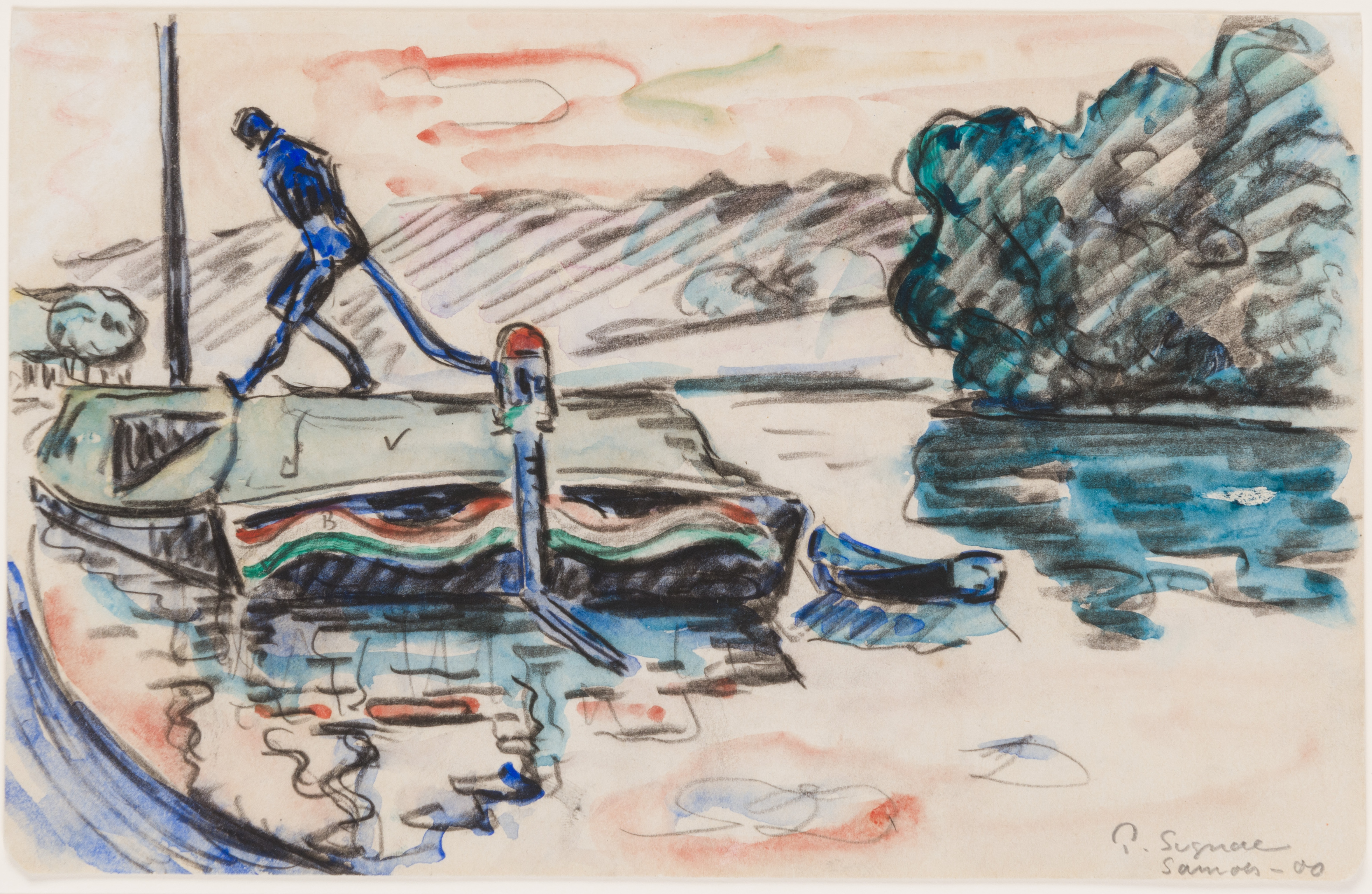 The Barge, Samois